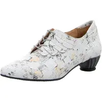 Simen Damen Schnürpumps 53252-36, 53252-37, 53252-38, 53252-39, 53252-40, 53252-41 SIM-8250A grau/gelb 38