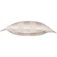 Curt Bauer Mako-Brokat-Damast Bettwäsche Streifen Como 80x80 cm Sand