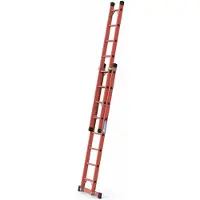 Zarges Vollkunststoff-Schiebeleiter Everest EFA 2E 2x8 Sprossen