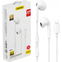 Dudao X14PROL, Kabelgebunden, Anrufe/Musik, 20 - 20000 Hz, Kopfhörer, Weiß