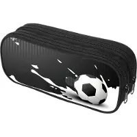 Toybit Schulmäppchen mit zwei Fächern Fußball