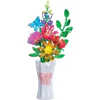 Lexibook Crystal Gem Wunderschöner Blumenstrauß