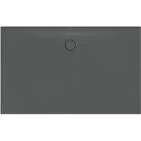 Bette BetteFloor Side Duschwanne mit Minimum-Wannenträger und BetteAntirutsch Pro, 1600x1000mm, 3397-403AE,T1, Farbe: Smoke