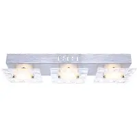 Globo Wandleuchte Aluminium gebürstet, 4141694-3