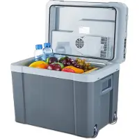 Moa MOAECW40 elektrische Kühlbox - Coolbox - mit Heizfunktion - 12V und 230V - 40 Liter - ECW40
