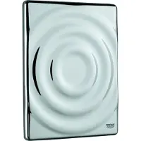 GROHE Abdeckplatte komplett für Wandeinbau-Spülkasten chrom - 43553000