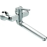 Ideal standard IDS Wand-Waschtischarmatur CERAPLUS 2 AP, Auslauf 250mm chrom