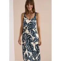 Cecil Maxikleid "Style Lea" Eingrifftaschen schmale Traäger, Sommerkleid, schmale Träger