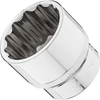 Vigor Steckschlüsseleinsatz V7512-36 1/2" Außen Doppelsechskant Profil SW 36 mm