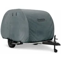 Lemodo Wohnwagen Schutzhülle M 290x195x185cm 4-lagig Tropfenform