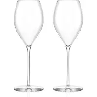 Stölzle LAUSITZ Serie FINO Champagnerkelch Champagnerglas 2 Stück Inhalt 425 ml