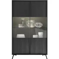 CALICOSY VITRINE 2 Türen H174 cm - City