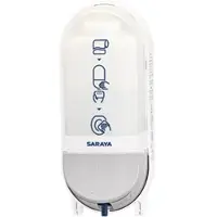 SARAYA Germany GmbH Manueller Desinfektionsmittelspender für Toilettensitze SC460R, nachfüllbar 1 Spender