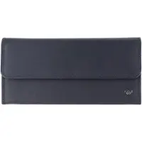 Golden Head Leder Geldbörse Polo RFID Protect Damenbörse 2828 Marineblau dunkelblau