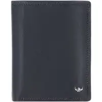 Golden Head Leder Geldbörse Polo RFID Protect Kombischeintasche 1286 Marineblau dunkelblau