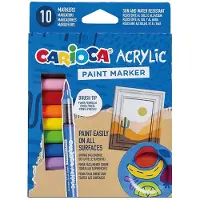 Carioca Acrylstifte 10er-Pack