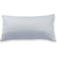 Doris Meyer Uni Interlock Jersey Bettwäsche Kissenbezug einzeln 40x80 cm | silber - grau