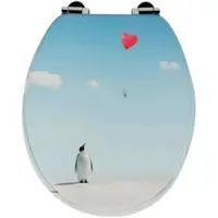 SINOBATH WC-Sitz mit Absenk-Automatik Pinguin