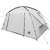 vidaXL Hütten-Zelt mit Dach Weiß Blackout 300 x 210 x 156 cm Polyester
