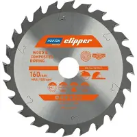 Norton PIŁA TARCZOWA 160mm x 20mm x 24z DREWNO I KOMPOZYTY ATB (1,8 / 1,2)