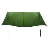 vidaXL Fahrzeugmarkise Grün 518 x 580 x 215 cm Polyester und Stahl
