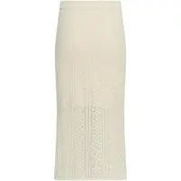 MSCH Copenhagen Damen Röcke Mschcelestina Hw Skirt - Creme - Größe S/M
