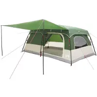 vidaXL Familienzelt Grün 500 x 400 x 230 cm Polyester und Stahl