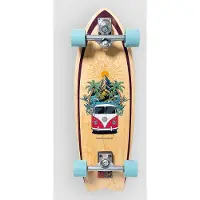 Long Island Longboards Longboards California 75th 30"x9.75"x19" Volkswagen Surfskate uni Gr. Uni