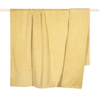 Pad concept Decke ZELLA Felldecke Gelb 140x190 | Gr.: onesize