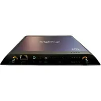 BrightSign HD226, Schwarz, H.265, H.264, MP4, MOV, MKV, WEBM, TS, MPG, MPEG, PS, M2P, AVI, HEVC, AV1, VP9, MJPG, BMP, JPEG, PNG, MP2, MP3, AAC, WAV, EAC3, MicroSD (TransFlash), 4K Ultra HD