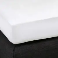 BETTWARENSHOP Moltonschoner für Boxspringmatratzen 160x200 cm - weiß