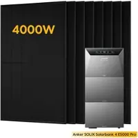 Anker SOLIX Solarbank 4 E5000 Pro, mit 8 x 500 Bifaziale Solarmodule, by Powerness - 15kWh / Pre-Sale Special: Gratis Smart Meter Gen 2 / Powerness Express (Lieferzeit: 5-14 Werktage)