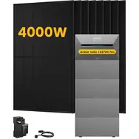 Anker SOLIX Solarbank 3 E2700 Pro, mit 8 x 500 Bifaziale Solarmodule, by Powerness - 13.5kWh / 1 x Smart Meter / Standardversand