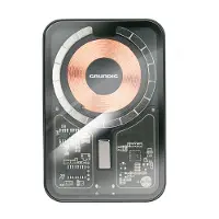 24hShop Wireless Transparent Usb-c 5000mah Powerbank One Size