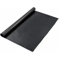 vidaXL Bodenbelag Schwarz 1,2 x 2 m Gummi