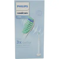 Philips Sonicare 2100 series 2100 Series HX3651/12 Elektrische Schallzahnbürste, Erwachsener, Schallzahnbürste, Weich, Blau, Weiß, 2 min, 4 x 30 sec, Weiß