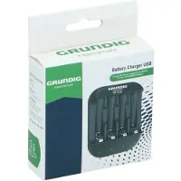 Grundig Batterieladegerät mit 4 USB-Anschlüssen