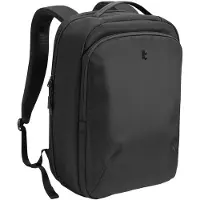 Tomtoc Explorer-T60 Laptop-Rucksack in Schwarz mit 15 l Stauraum, Ultra-Protection und Fächern für Geräte bis 16 inch