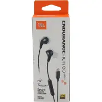 JBL ENDURANCE RUN 3C Sport Kopfhörer Schwarz - schwarz