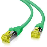 Helos Patchkabel Cat 6a S/FTP RJ45 grn 7,5m AWG26/7 LSZH GHMT