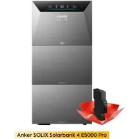 Anker SOLIX Solarbank 4 E5000 Pro Mit 2 BP5000 Und Smart Meter Gen 2