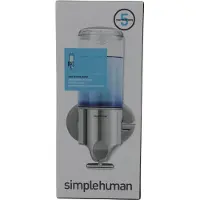 Simplehuman Wandmontierter Seifenspender 1 Behälter Stahl