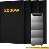 Anker SOLIX Solarbank 4 E5000 Pro, mit 4 x 500 Bifaziale Solarmodule, by Powerness (Copy) - 20kWh / Pre-Sale Special: Gratis Smart Meter Gen 2 / Powerness Express (Lieferzeit: 5-14 Werktage)