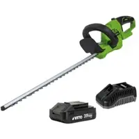 Vito 20V Akku-Heckenschere + 3.0AH Lithium-Akku Klinge 51Cm Schnellladegerät