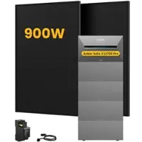 Anker SOLIX Solarbank 3 E2700 Pro, mit 2 x 450W Bifaziale Solarmodule, by Powerness - 13.5kWh / 1 x Smart Meter / Selbstabholung
