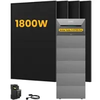 Anker SOLIX Solarbank 3 E2700 Pro, mit 4 x 450 Bifaziale Solarmodule, by Powerness - 16kWh / 1 x Smart Meter / Selbstabholung
