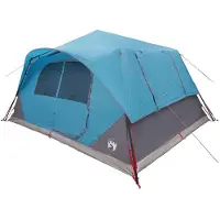 vidaXL Sofort Zelt Blau 365 x 280 x 200 cm Polyester und Stahl