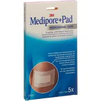 Solventum Germany GmbH Medipore+pad 3M 10x15cm 3569NP Pflaster 5 St