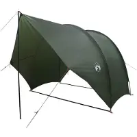 vidaXL Heck-Awnings wasserfest Olivegrün 405 x 280 x 220 cm