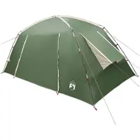 vidaXL Hütten-Zelt mit Dach Grün 400 x 210 x 180 cm Polyester